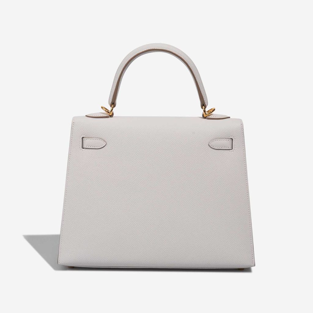 Hermès Kelly 25 Epsom Gris Pâle | SACLÀB