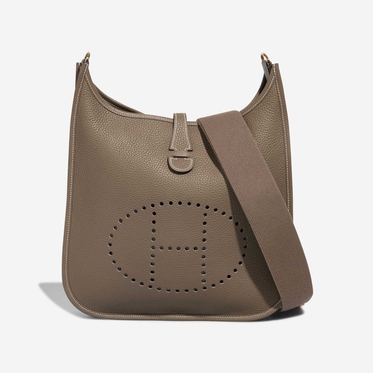 Hermès Evelyne 29 Clémence Étoupe Front | Vendre votre sac de créateur