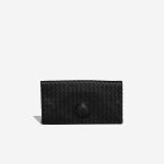 Bottega Veneta Clutch Kalbsleder Schwarz Front | Verkaufen Sie Ihre Designertasche