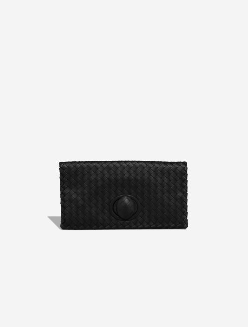 Bottega Veneta Clutch Calf Black Front | Sell your designer bag