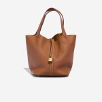 Hermès Picotin 22 Taurillon Clémence Gold Front | Sell your designer bag