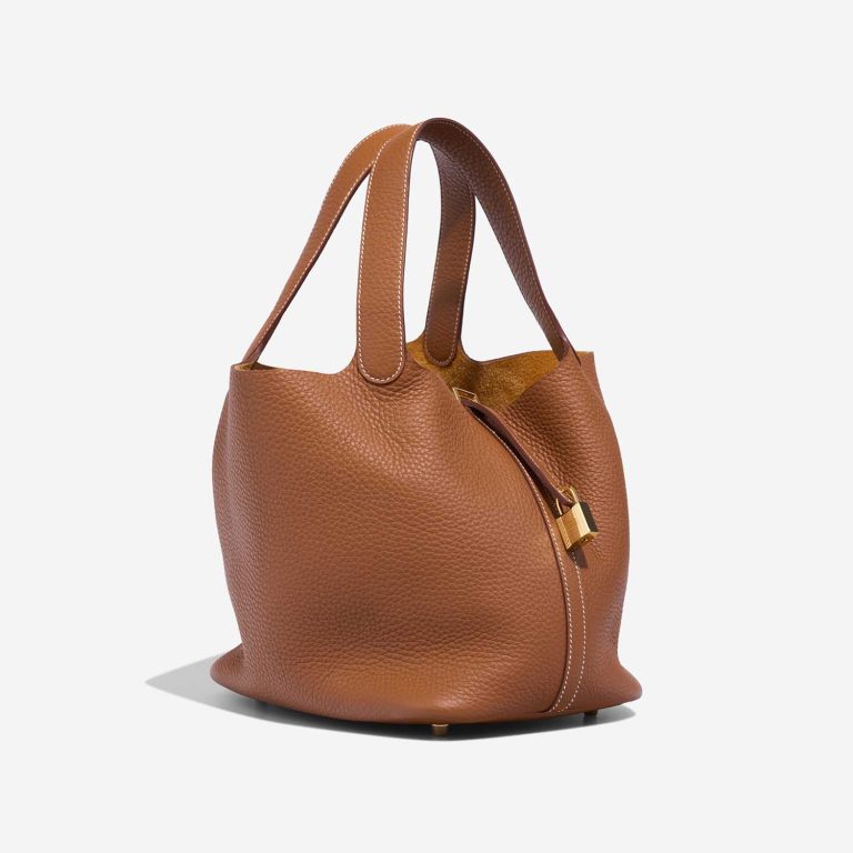 Hermès Picotin 22 Taurillon Clémence Gold | Vendre votre sac de créateur