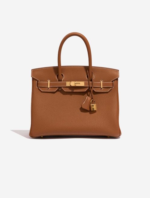 Hermès Birkin 30 Togo Leather Gold Front | Sell your designer bag