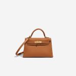 Hermès Kelly Mini Epsom Gold Front | Sell your designer bag