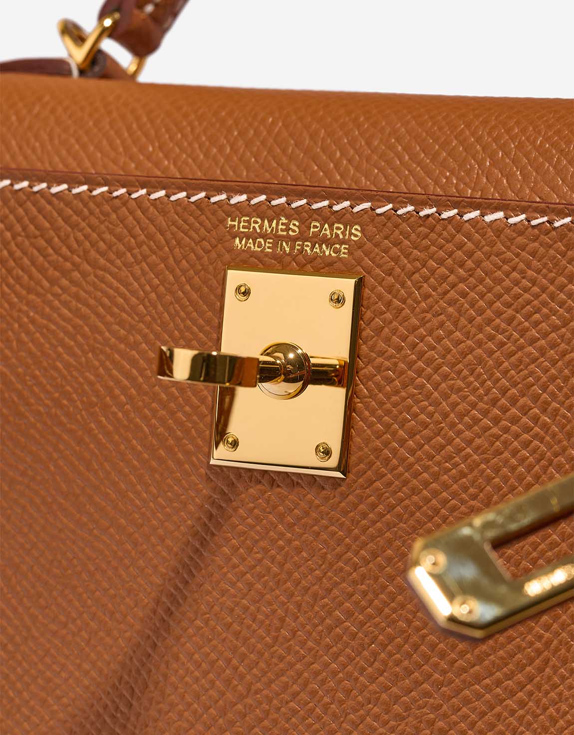 Hermès Kelly Mini Epsom Gold Logo | Sell your designer bag
