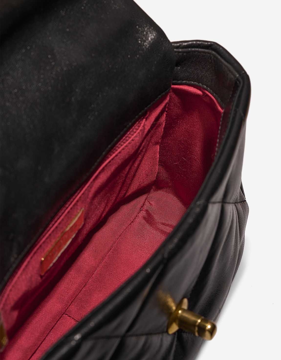 Chanel 19 Flap Bag Goat Black  Inside | Sell your designer bag