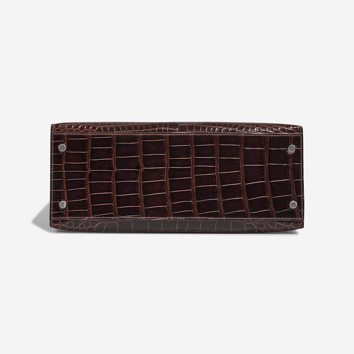 Hermès Kelly 28 Alligator Mississippi Macassar / Ébène / Miel / Rose Extrême | Sell your designer bag