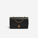 Chanel Diana Medium Lamb Black Front | Sell your designer bag