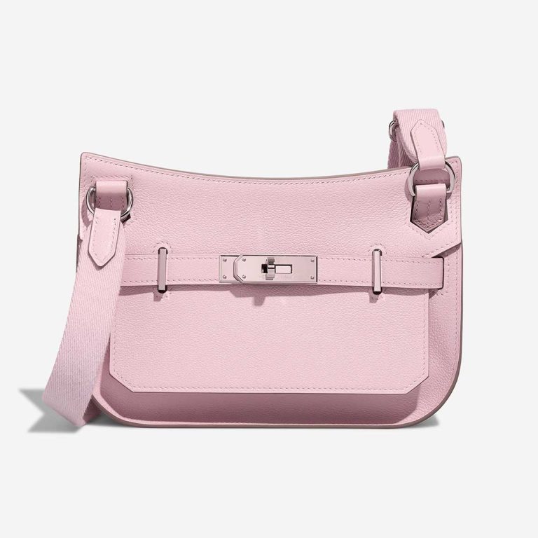 Hermès Jypsière Mini Evercolor Mauve Pâle Front | Sell your designer bag