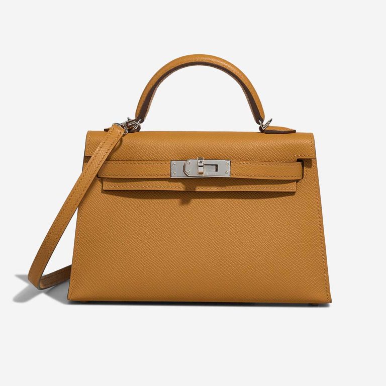 Hermès Kelly Mini Epsom Sésame Front | Sell your designer bag