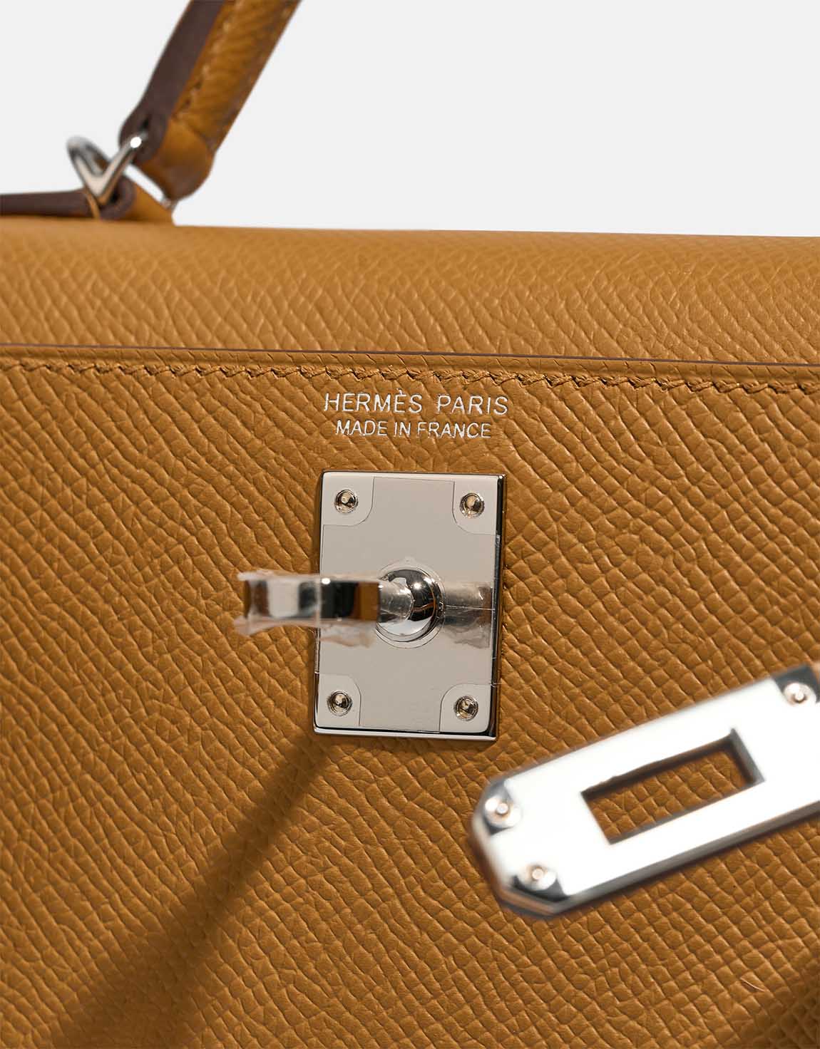 Hermès Kelly Mini Epsom Sésame Logo | Sell your designer bag
