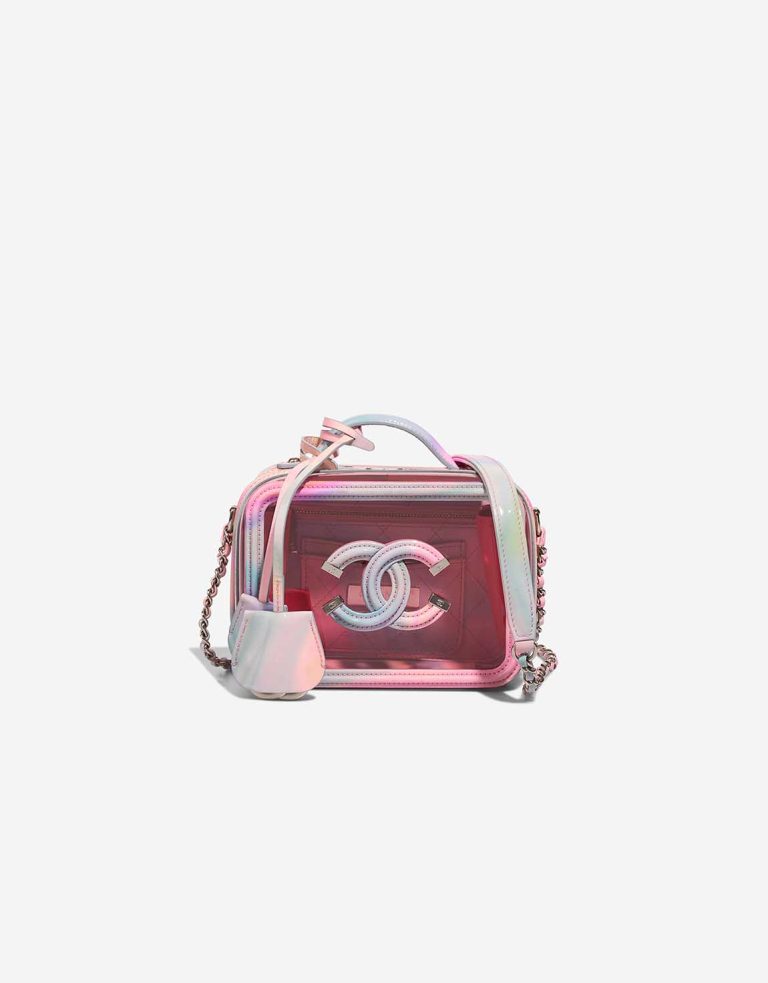 Chanel Vanity Small PVC Multicolour Front | Sell your designer bag