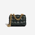 Bottega Veneta Cassette Lamb Dark Green Front | Sell your designer bag