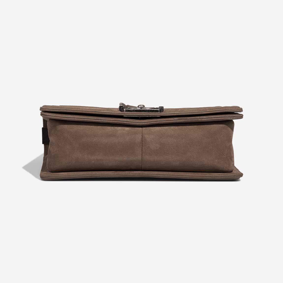 Chanel Boy Old Medium Suede Brown | Sell your designer bag