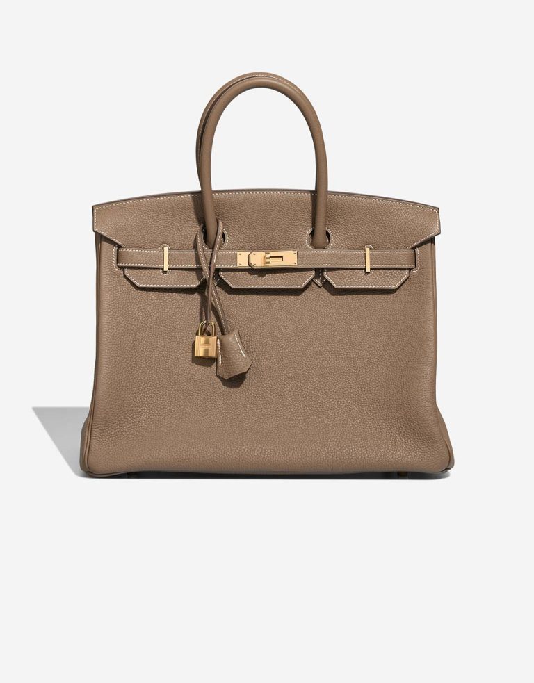 Hermès Birkin 35 Togo Gris Tourterelle Front | Sell your designer bag