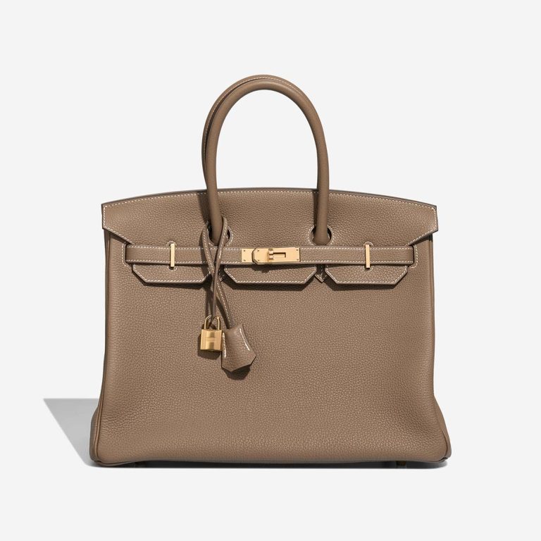 Hermès Birkin 35 Togo Gris Tourterelle Front | Sell your designer bag