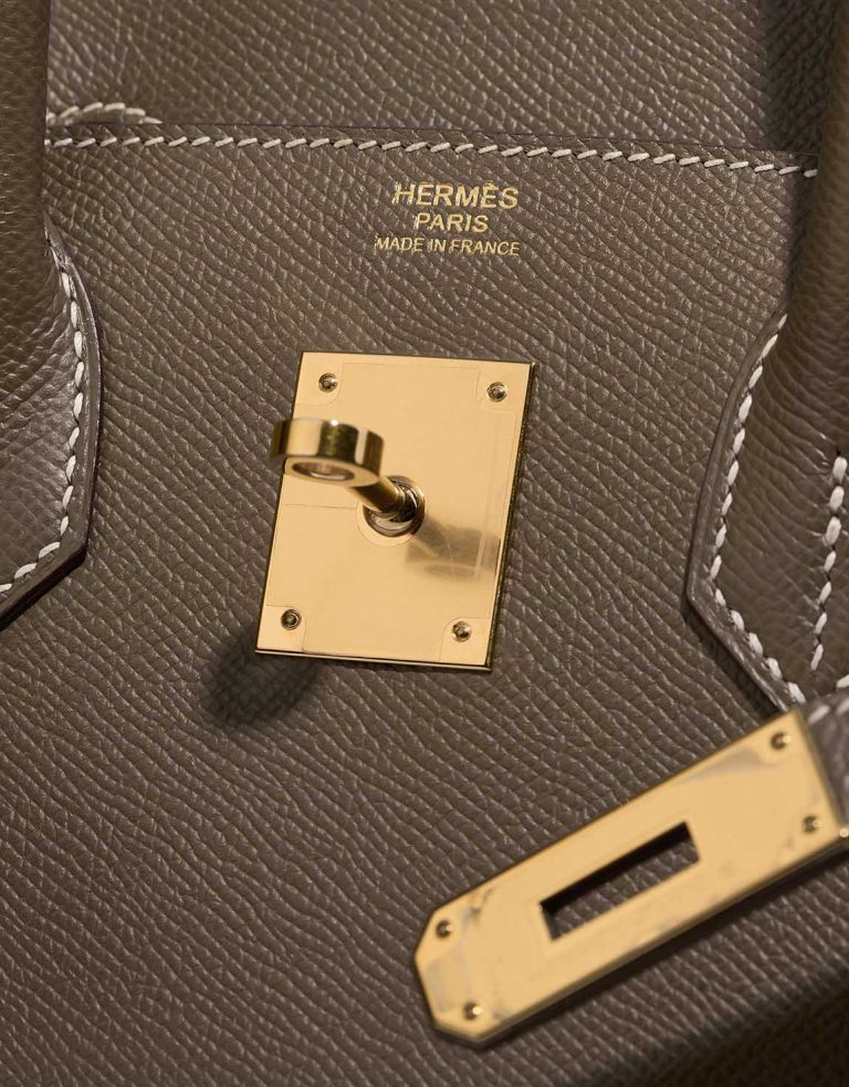 Hermès Birkin 30 Epsom Étoupe Logo | Sell your designer bag