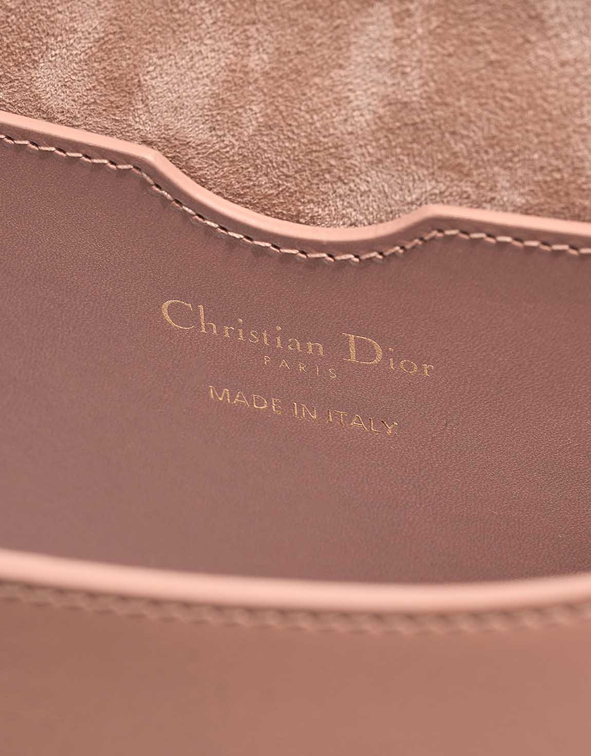 Dior Bobby Large Box Calf Beigerosé Logo | Sell your designer bag