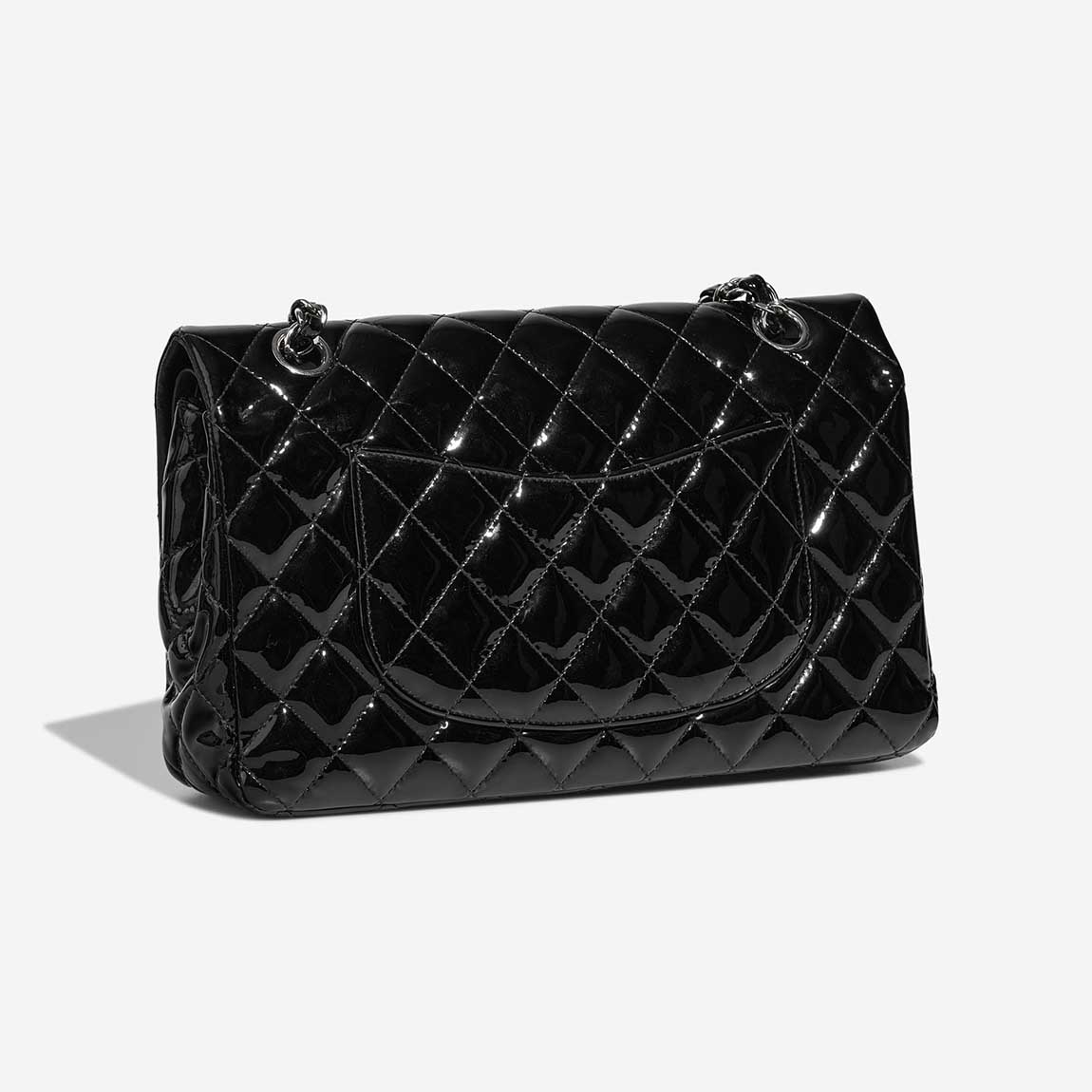 Chanel Timeless Medium Patent Black | Sell your designer bag
