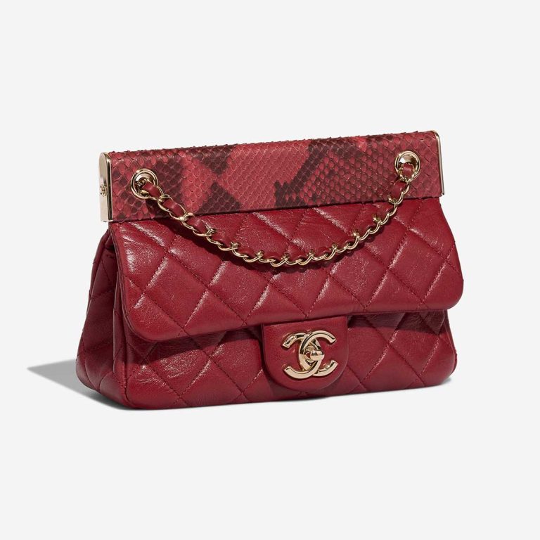 Chanel Timeless Small Aged Calf / Python Red | Vendez votre sac de créateur