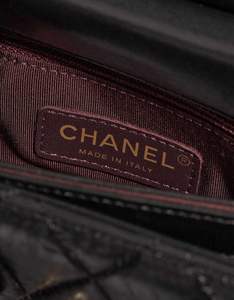 Chanel Timeless Small Aged Calf / Python Black Logo | Vendre votre sac de créateur