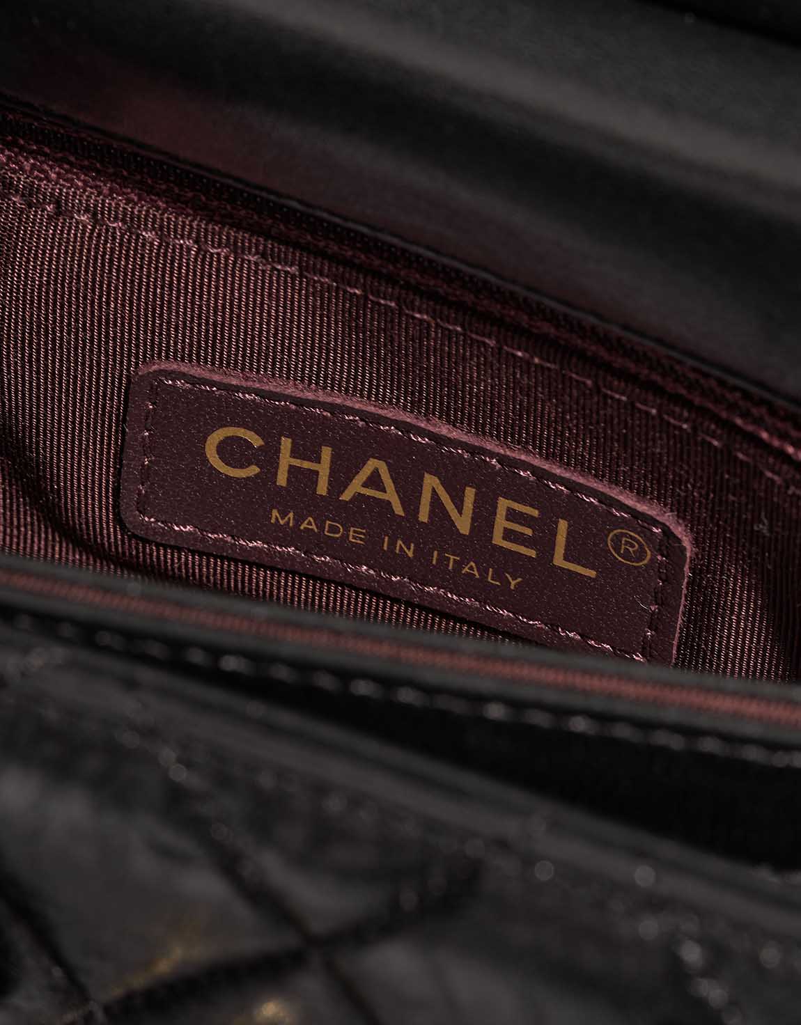 Chanel Timeless Small Aged Calf / Python Black Logo | Sell your designer bag