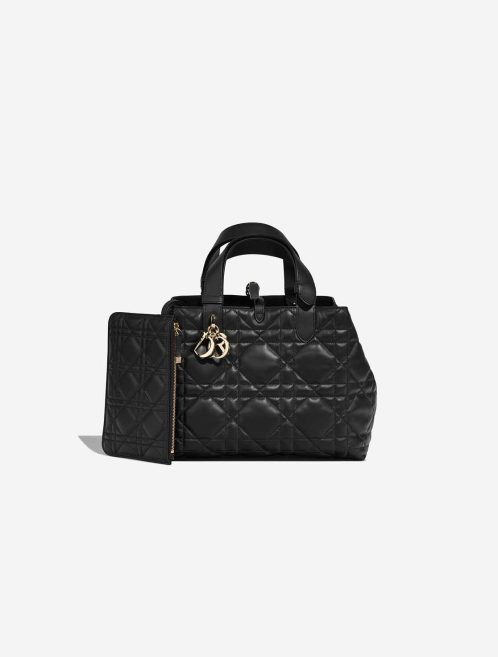 Dior Toujours Medium Lamb Black Front | Sell your designer bag