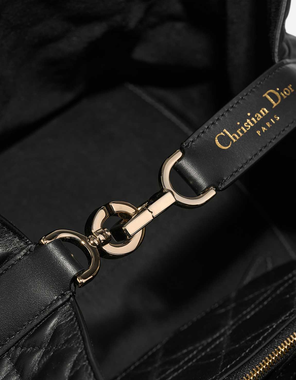 Dior Toujours Medium Lamb Black Closing System | Sell your designer bag