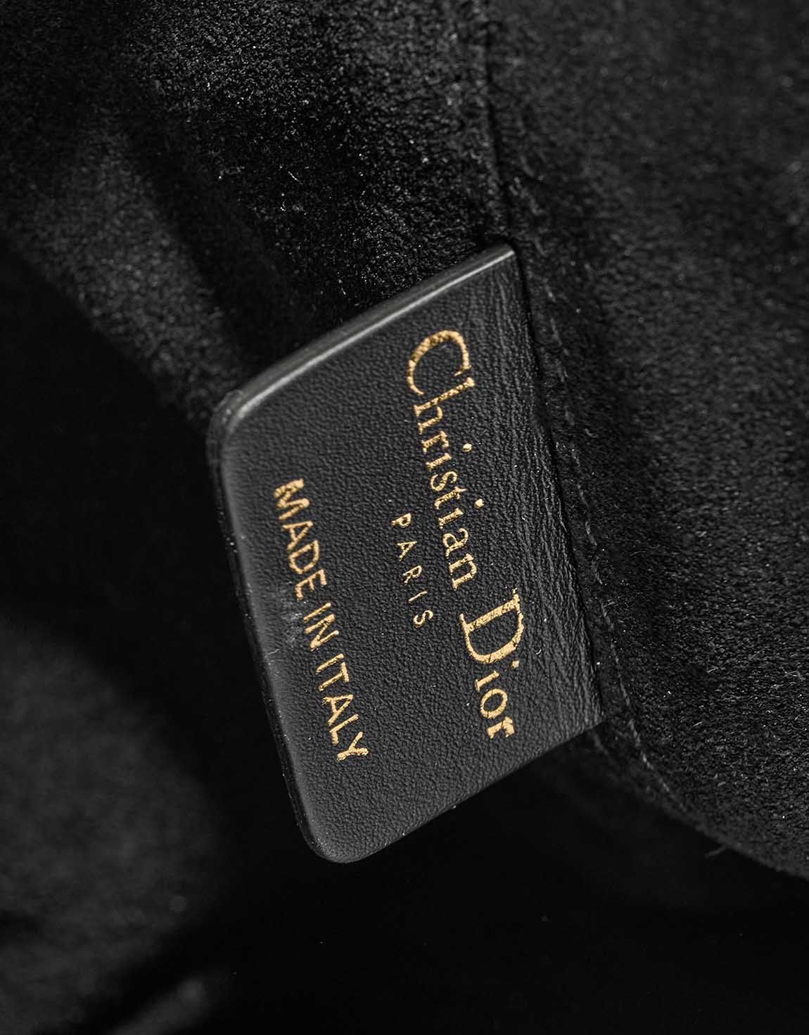 Dior Toujours Medium Lamb Black Logo | Sell your designer bag