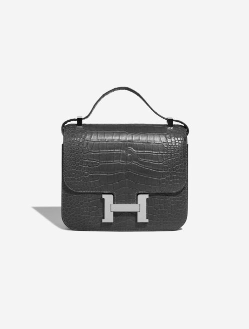 Hermès Constance 24 Matte Alligator Graphite Front | Verkaufen Sie Ihre Designer-Tasche