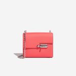 Hermès Verrou Chaîne Mini Chèvre Mysore Rose Texas Front | Sell your designer bag