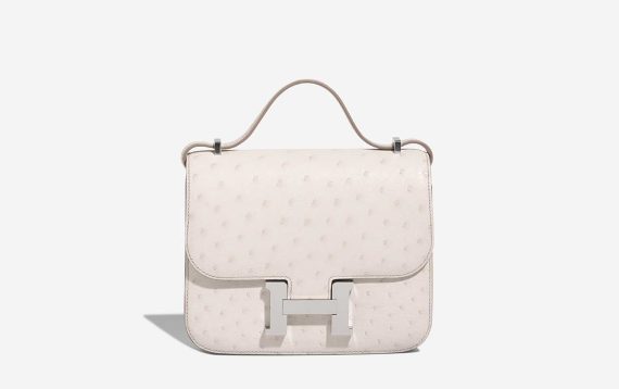 Hermès Constance 18 Ostrich Béton Front | Sell your designer bag