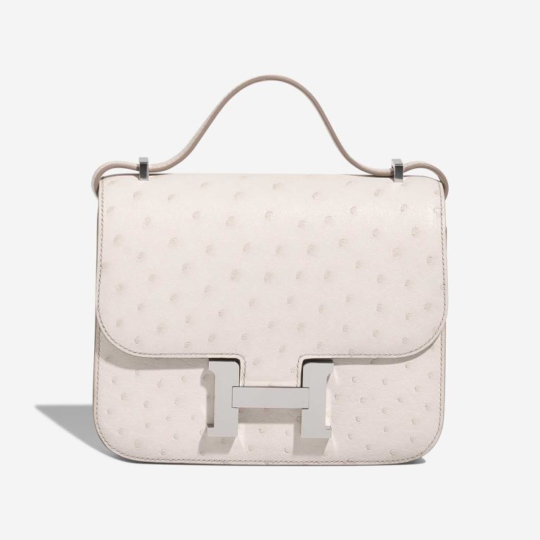 Hermès Constance 18 Ostrich Béton Front | Sell your designer bag