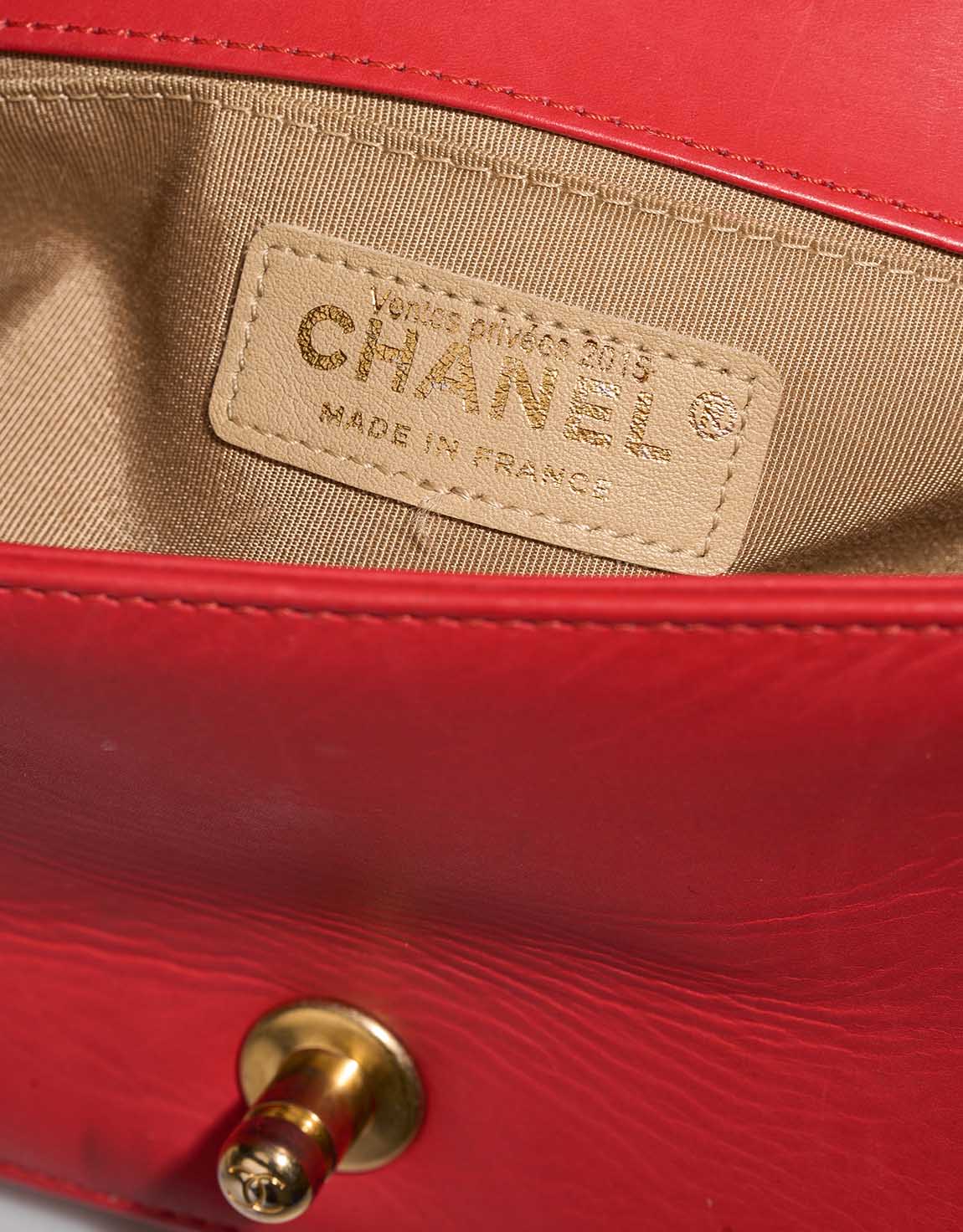 Chanel Boy Small Lamb Red Logo | Sell your designer bag