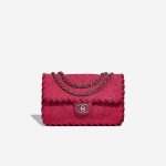 Chanel Timeless Medium feutre / velours framboise | Vendez votre sac de créateur