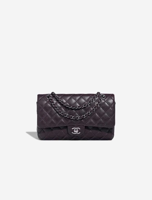 Chanel Timeless Medium Caviar Purple Front | Vendez votre sac de créateur