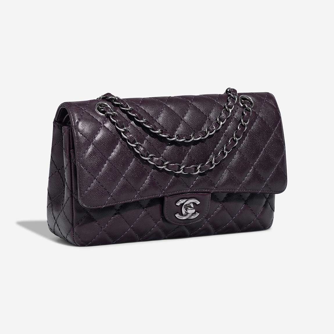 Chanel Timeless Medium Caviar Purple | Sell your designer bag