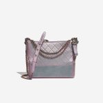 Chanel Gabrielle Medium Lamb Iridescent Purple Front | Sell your designer bag