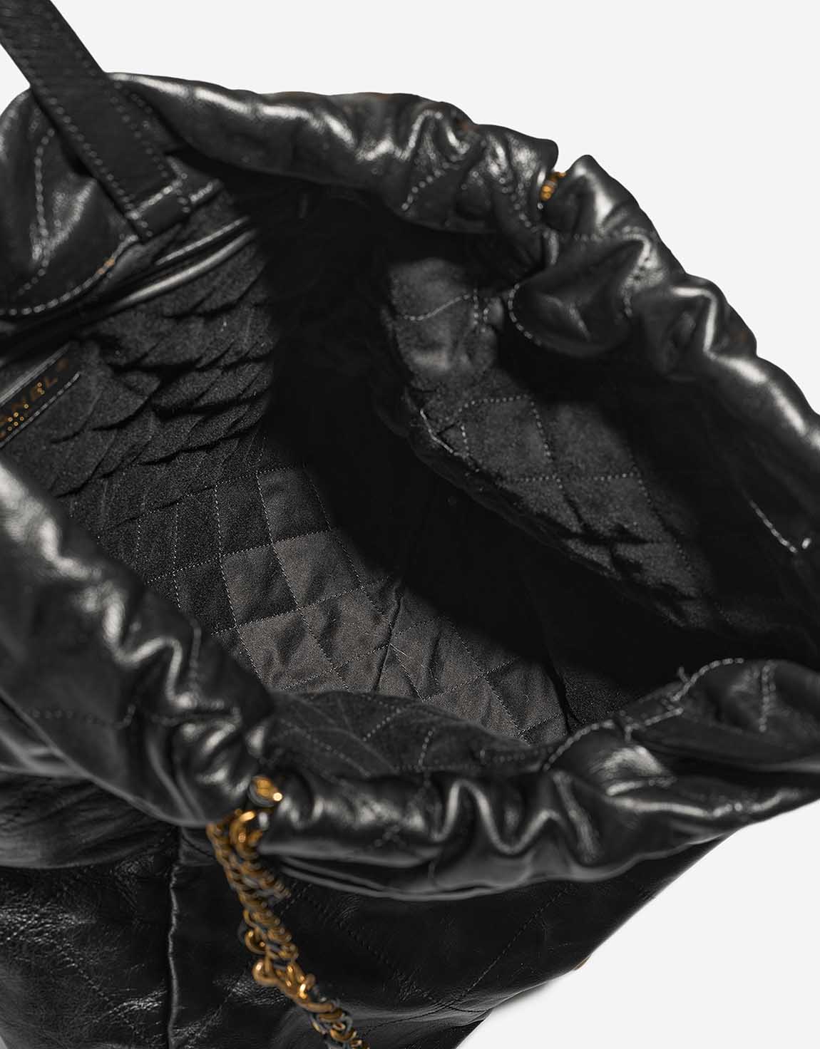Chanel 22 Backpack Lamb Black Inside | Sell your designer bag