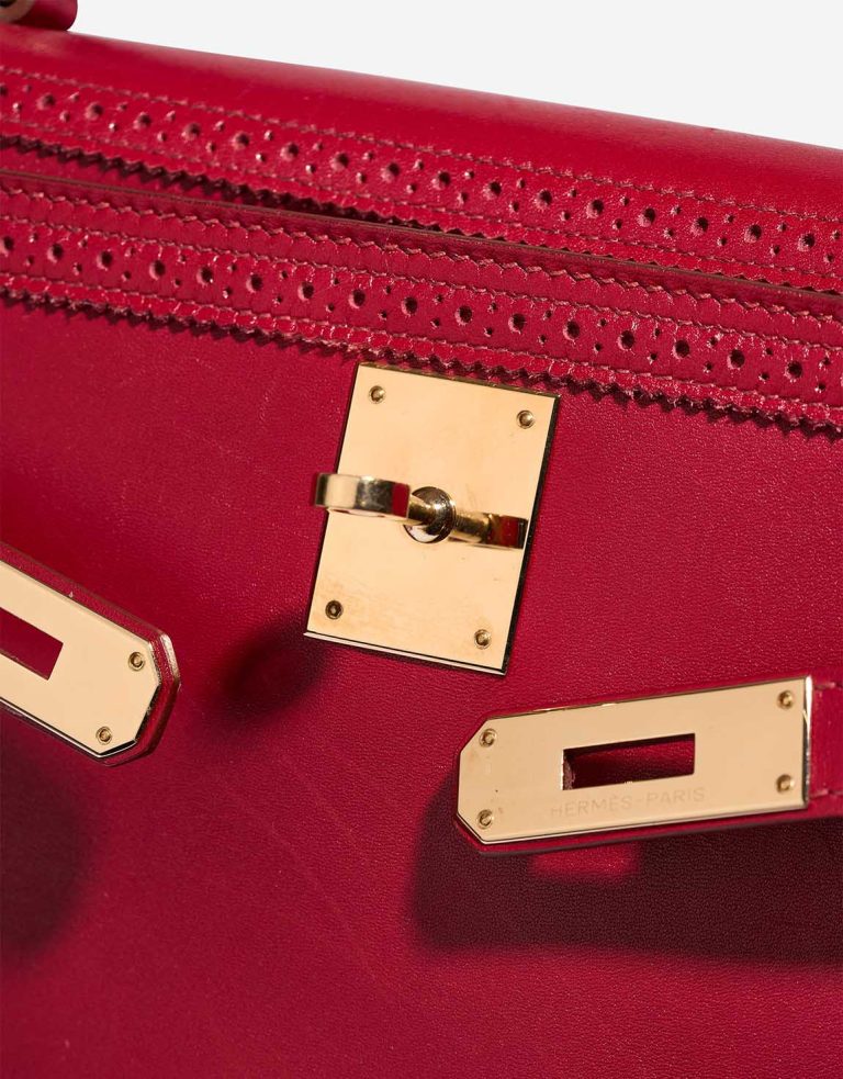 Hermès Kelly 32 Tadelakt Rouge H Logo | Sell your designer bag