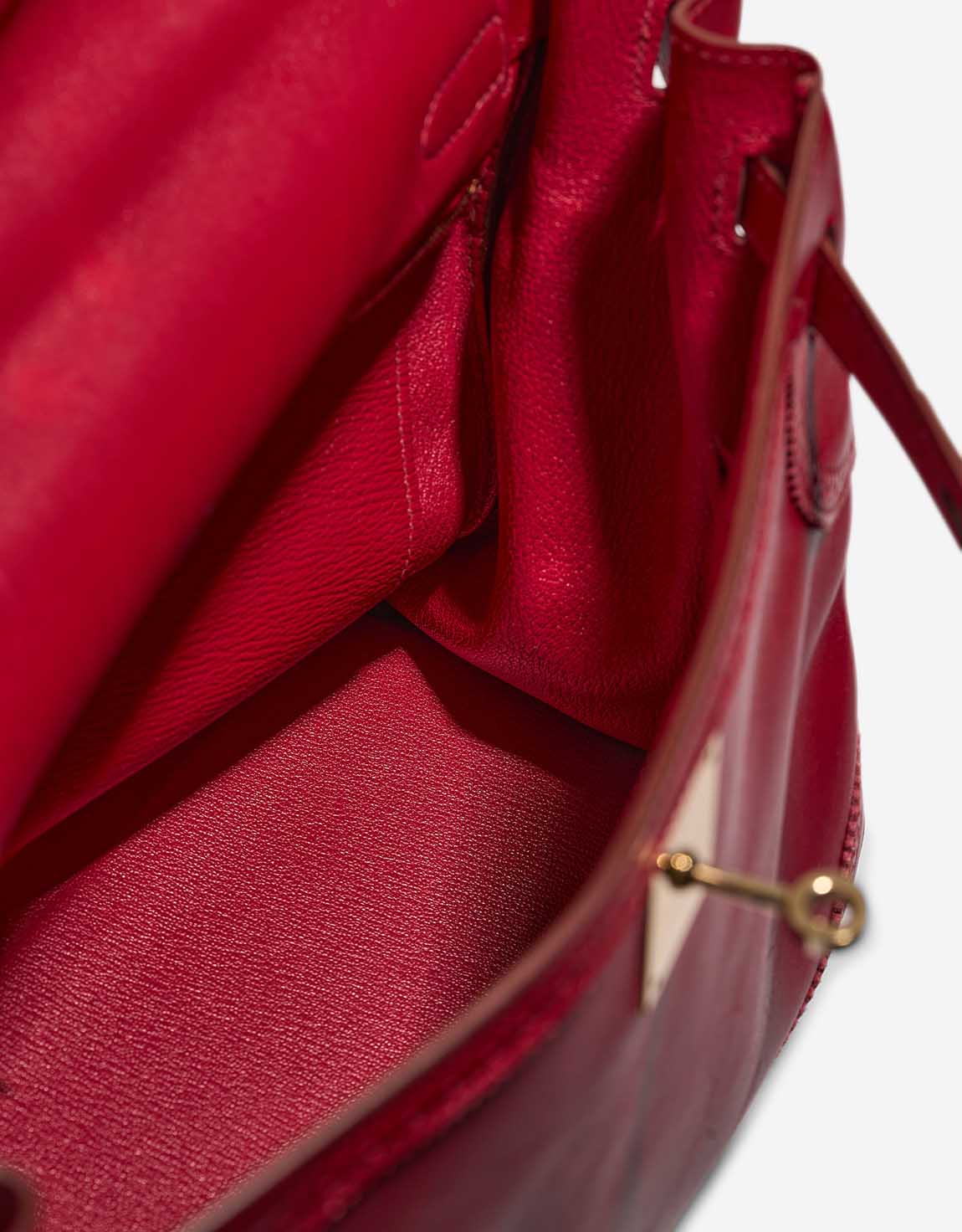 Hermès Kelly 32 Tadelakt Rouge H Inside | Sell your designer bag