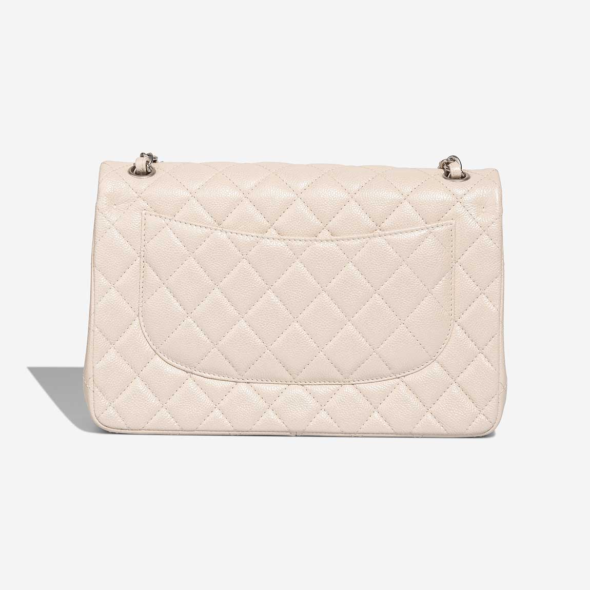Chanel Timeless Maxi Caviar Pearl White | Sell your designer bag