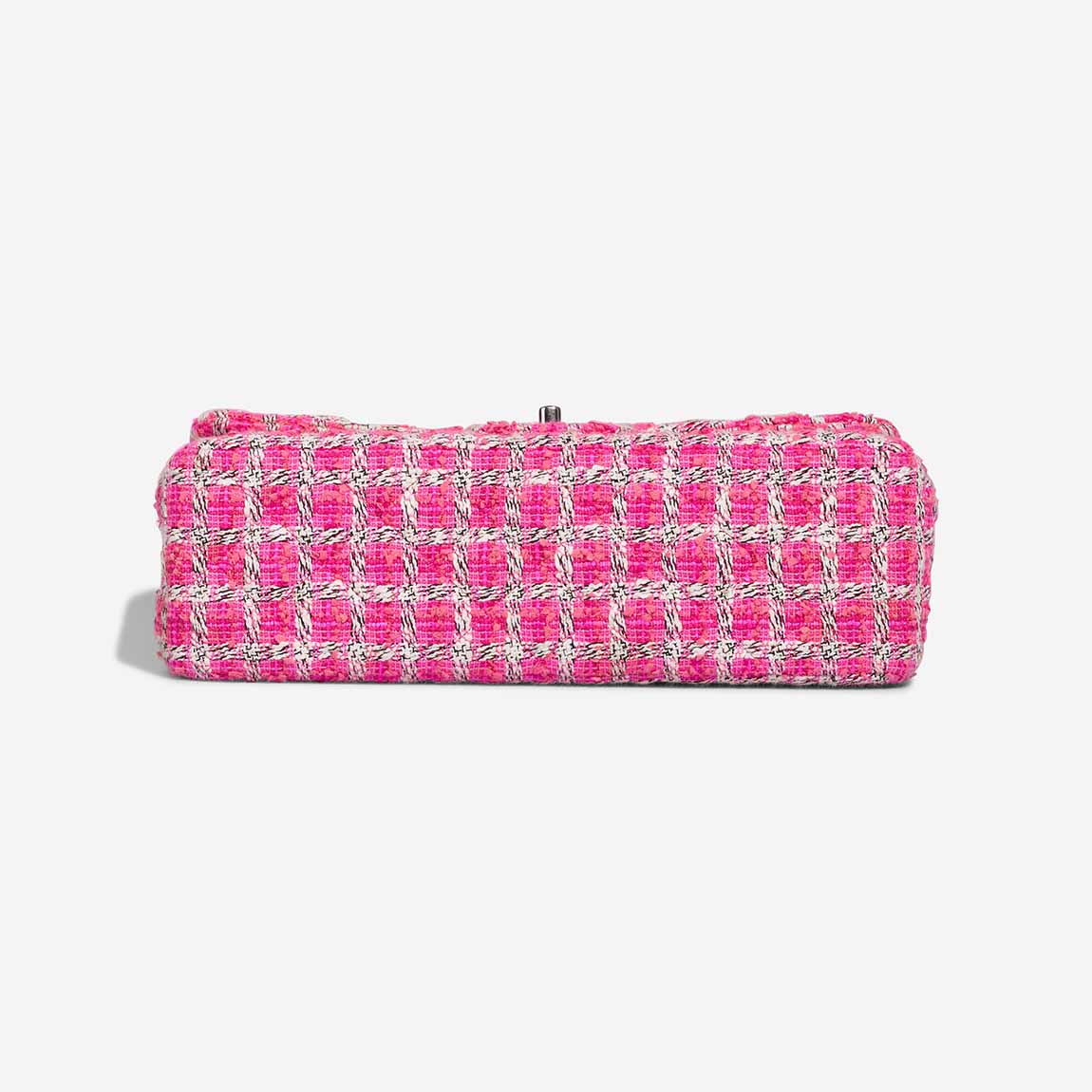 Chanel Timeless Jumbo Tweed Pink / White | Sell your designer bag