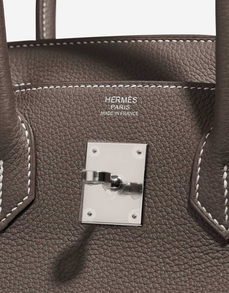 Hermès Birkin 30 Togo Étoupe Logo | Sell your designer bag