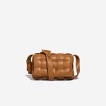 Bottega Veneta Cassette Small Lammleder Camel Front | Verkaufen Sie Ihre Designer-Tasche