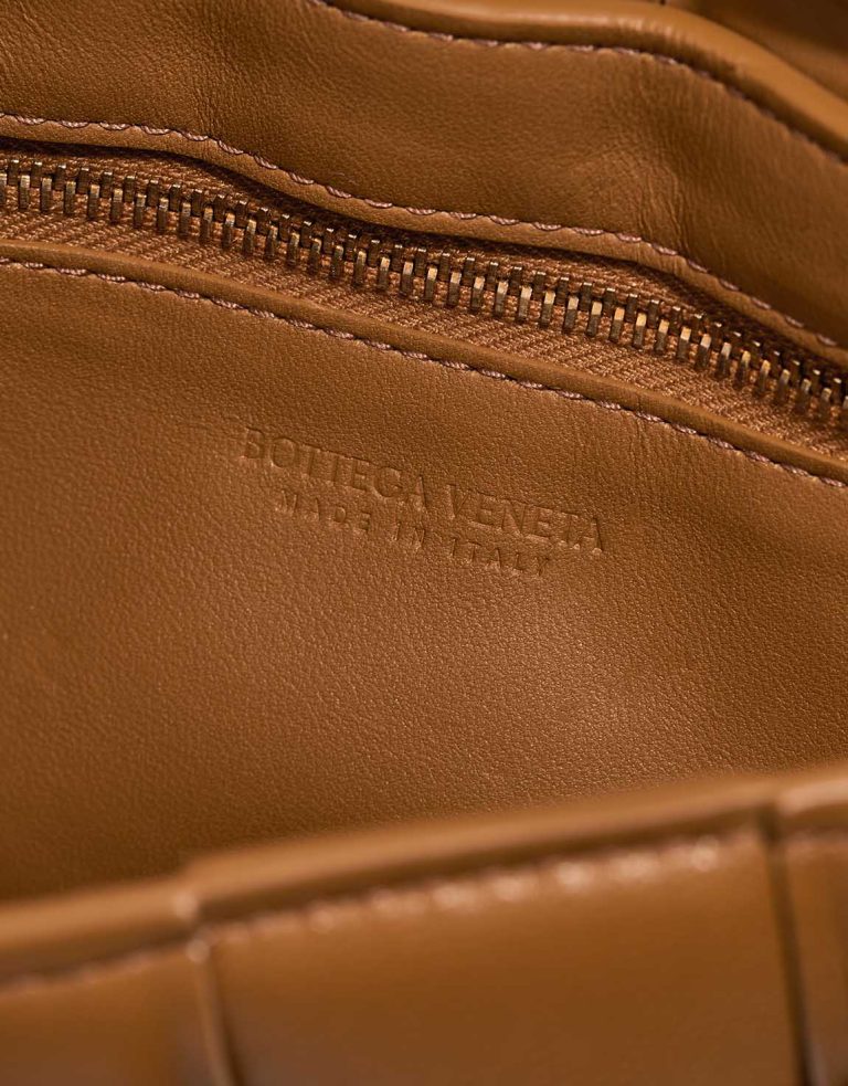 Bottega Veneta Cassette Small Lamb Camel Logo | Sell your designer bag