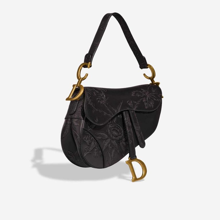 Dior Saddle Medium Calf Black | Sell your designer bag