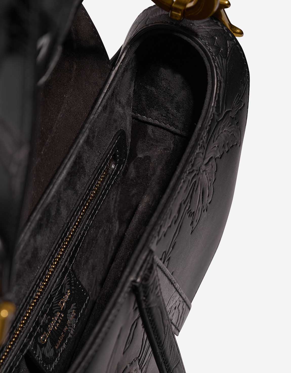 Dior Saddle Medium Calf Black Inside | Sell your designer bag