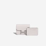 Hermès Constance Slim Wallet Epsom Gris Pâle Front | Sell your designer bag