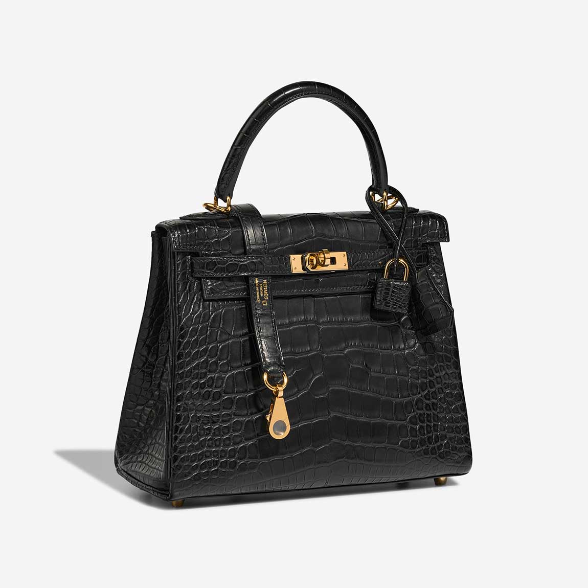 Hermès Kelly 25 Matte Alligator Black | Sell your designer bag